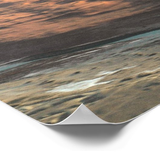 MQ-1 Raubtier-Drohne Poster (Ecke)