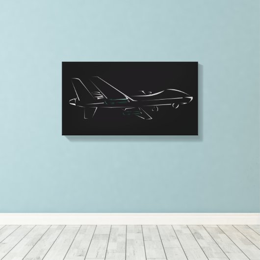 MQ 9 LEINWANDDRUCK (Insitu (Holzboden))