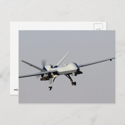 MQ 9 POSTKARTE (Vorne/Hinten)