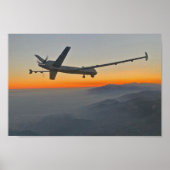 MQ-9-Sensenmann in Bergen Poster (Vorne)