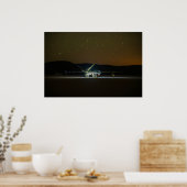 MQ-9-Sensenmann in der Nacht Poster (Küche)