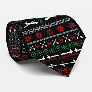 MQ-9 Weihnachtszeit-Krawatte Krawatte