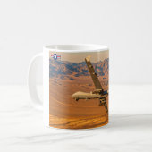 MQ-9A-SENSENMANN KAFFEETASSE (Vorderseite Links)