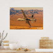 MQ-9A-SENSENMANN POSTER (Küche)