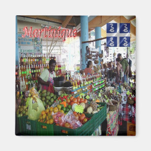MQ - Martinique - Saint Anne - Markt Magnet