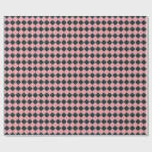 MQF Sequins-DUSTY PINK-BLACK-WHITE-GIFT WRAP Geschenkpapier (Flach)