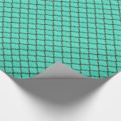 MQF Sequins-Mint-Chocolate-GIFT-WRAP Geschenkpapier (Ecke)