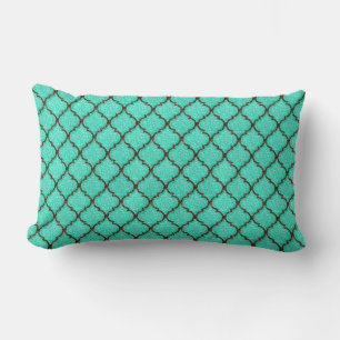 MQF Sequins-Mint-Chocolate-LUMBAR PILLOW Lendenkissen