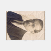 Mr. 1920s Scientist Fleecedecke (Vorderseite (Horizontal))