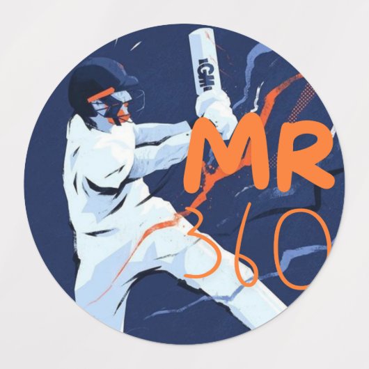 Mr. 360 Aufkleber (Design 2)