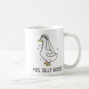 Mr Albern Goose und Mrs. Albern Goose Couple Match Kaffeetasse