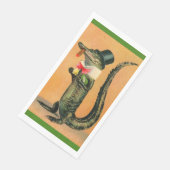 Mr. Alligator Guest Towels Serviette (Ecke)