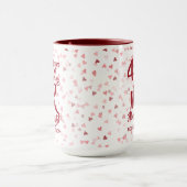 Mr Always Right Fun 40. Ruby Jahrestag Tasse (Zentrum)