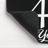 Mr. & Mrs. For 40 Years 40th Wedding Anniversa Mousepad (Ecke)