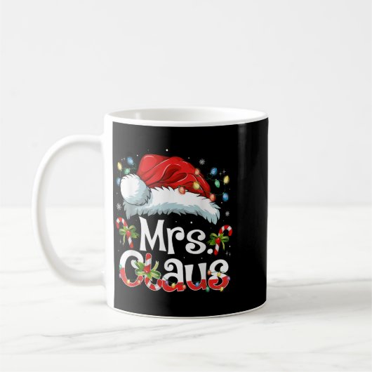 Mr And Mrs Claus Couples Matching Christmas Pajama Kaffeetasse (Links)