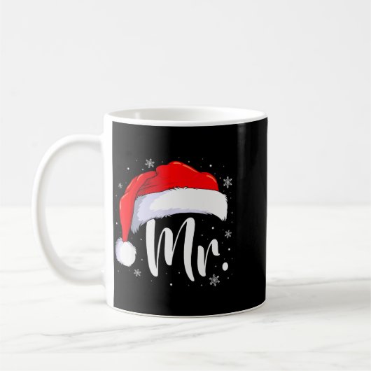 Mr And Mrs Claus Couples Matching Christmas Pajama Kaffeetasse (Links)