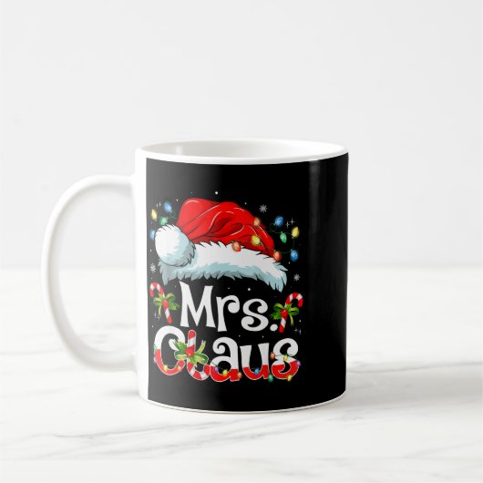 Mr And Mrs Claus Couples Matching Christmas Pajama Kaffeetasse (Links)