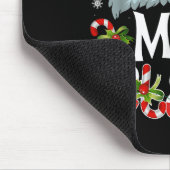 Mr And Mrs Claus Couples Matching Christmas Pajama Mousepad (Ecke)