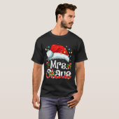Mr And Mrs Claus Couples Matching Christmas Pajama T-Shirt (Vorne ganz)