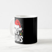 Mr And Mrs Claus Couples Matching Christmas Santa Kaffeetasse (Vorderseite Links)