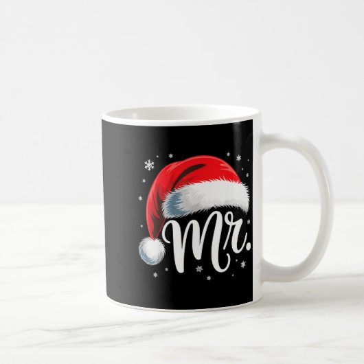 Mr And Mrs Claus Couples Matching Kaffeetasse (Rechts)