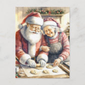 Mr. and Mrs. Clause Niedliche Weihnachten Personal (Vorderseite)