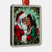 Mr and Mrs Clause Sweet Christmas Ornament Aus Metall (Rechts)