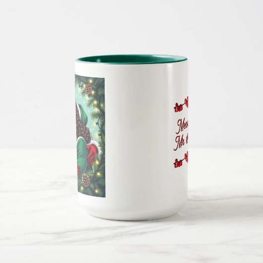 Mr and Mrs Clause Sweet Christmas  Tasse (Zentrum)