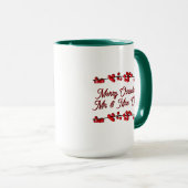 Mr and Mrs Clause Sweet Christmas  Tasse (VorderseiteRechts)