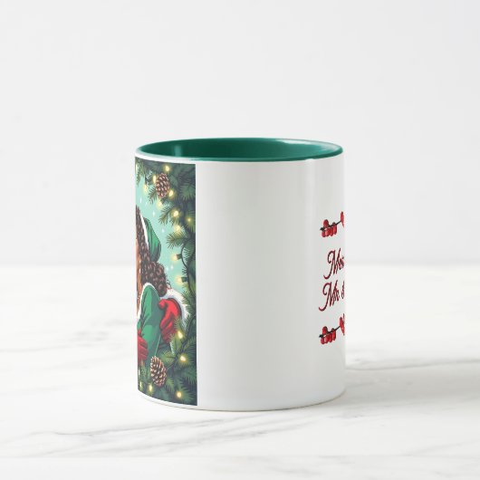 Mr and Mrs Clause Sweet Christmas Tasse (Zentrum)