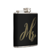 Mr. and Mrs Flask Set Angesagt Wedding Flask Set Flachmann (Rechts)