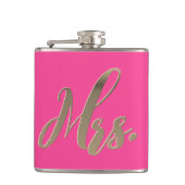 Mr. and Mrs Flask Set Angesagt Wedding Flask Set Flachmann (Vorderseite)