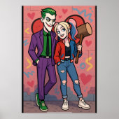 Mr and Mrs Joker Poster (Vorne)