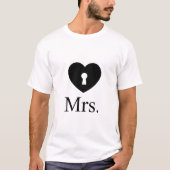 Mr. and Mrs. - Lock and Key T-Shirt (Vorderseite)
