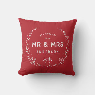 Mr. and Mrs New Zuhause Kissen