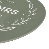 Mr. and Mrs New Zuhause Schneidebrett (Ecke)