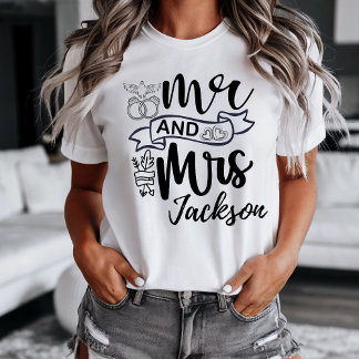 Mr. and Mrs. Newly Wed T-shirt