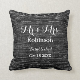 Mr. And Mrs Personalisiert Wedding Gift Kissen
