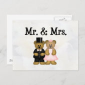 Mr and Mrs Postkarte (Vorne/Hinten)