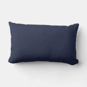 Mr. and Mrs. Script Established Wedding Pillow Lendenkissen (Rückseite)