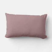 Mr. and Mrs. Script Established Wedding Pillow Lendenkissen (Rückseite)