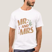 Mr and Mrs T-Shirt (Vorderseite)