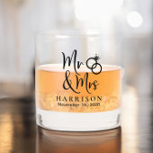 Mr. And Mrs. Wedding Whiskyglas