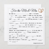 Mr. ans Mrs. Libs (Vorne/Hinten)