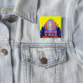 Mr. Atomic Toy Robot Square Button (Beispiel)