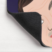 Mr. Bean (Rowan Atkinson) Fan-Art-Mauspad Mousepad (Ecke)