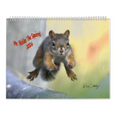 Mr. Bickles The Squirrel 2026 calendar Kalender (Titelbild)