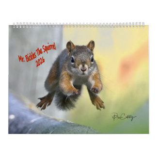 Mr. Bickles The Squirrel 2026 calendar Kalender