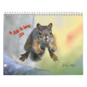 Mr. Bickles The Squirrel - medium calendar two pag Kalender (Titelbild)