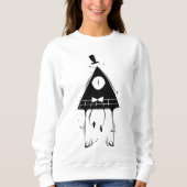 Mr Black Bill Cipher Sweatshirt (Vorderseite)
